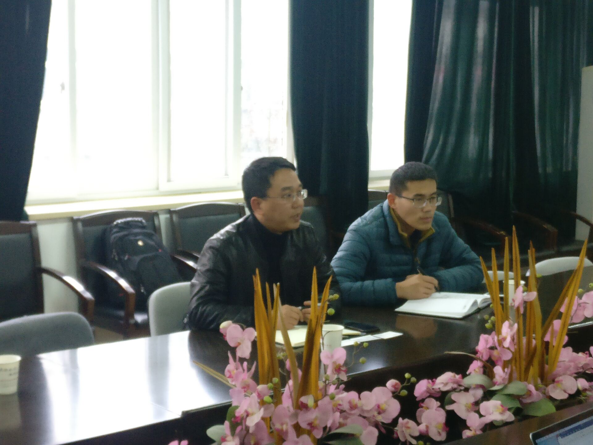 李斌院长一行赴温职院调研信息安全与管理专业建设1.jpg 李斌院长一行赴温职院调研信息安全与管理专业建设1.jpg